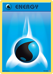 Water Energy Evolutions Pokemon Card