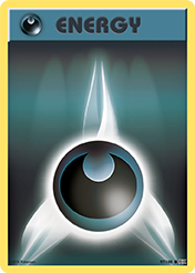 Darkness Energy Evolutions Pokemon Card
