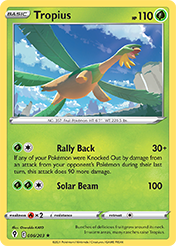 Tropius Evolving Skies Card List