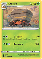 Crustle Evolving Skies Card List