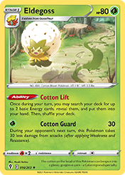 Eldegoss Evolving Skies Card List