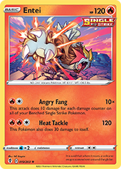 Entei Evolving Skies Card List