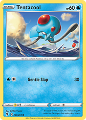Card image - Tentacool - 26 from Evolving Skies