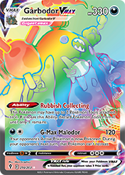 Card image - Garbodor VMAX - 216 from Evolving Skies