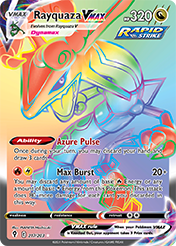 Card image - Rayquaza VMAX - 217 from Evolving Skies