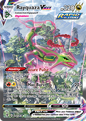 Card image - Rayquaza VMAX - 218 from Evolving Skies