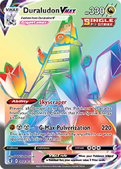 Duraludon VMAX Evolving Skies Pokemon Card