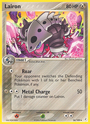 Lairon EX Crystal Guardians Pokemon Card