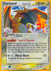 Charizard δ EX Crystal Guardians Pokemon Card