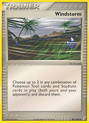 Windstorm EX Crystal Guardians Pokemon Card