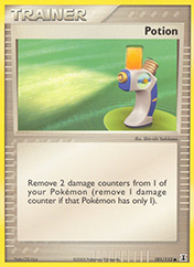 Potion EX Delta Species Pokemon Card