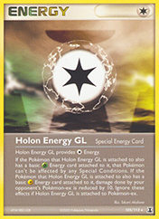 Holon Energy GL EX Delta Species Pokemon Card