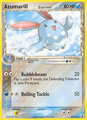 Azumarill δ EX Delta Species Card List