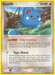 Azurill EX Delta Species Pokemon Card