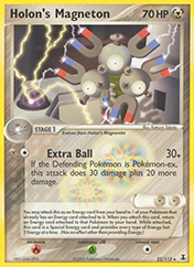 Holon's Magneton EX Delta Species Pokemon Card