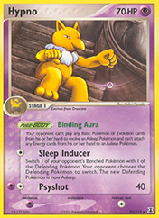 Hypno EX Delta Species Pokemon Card