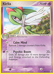 Kirlia EX Delta Species Pokemon Card