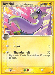 Dratini δ EX Delta Species Pokemon Card
