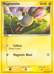 Magnemite EX Delta Species Pokemon Card