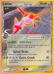 Latias δ EX Delta Species Card List