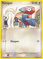 Porygon EX Delta Species Pokemon Card