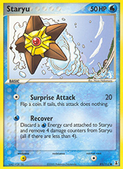 Staryu EX Delta Species Pokemon Card