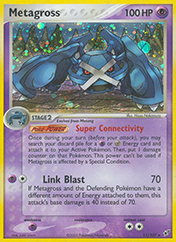 Metagross EX Deoxys Pokemon Card