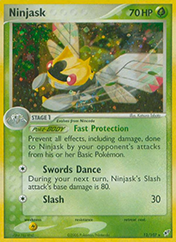 Ninjask EX Deoxys Pokemon Card