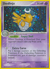 Shedinja EX Deoxys Pokemon Card
