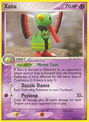 Xatu EX Deoxys Pokemon Card