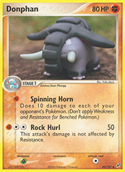 Donphan EX Deoxys Pokemon Card