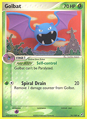 Golbat EX Deoxys Pokemon Card