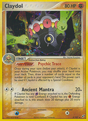 Claydol EX Deoxys Pokemon Card