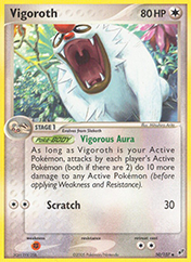 Vigoroth EX Deoxys Pokemon Card