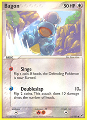 Bagon EX Deoxys Pokemon Card