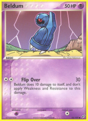 Beldum EX Deoxys Pokemon Card