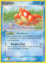 Corphish EX Deoxys Pokemon Card