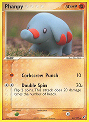 Phanpy EX Deoxys Pokemon Card