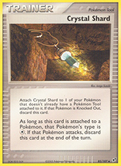 Crystal Shard EX Deoxys Pokemon Card