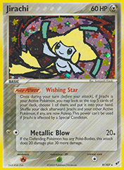 Jirachi EX Deoxys Pokemon Card
