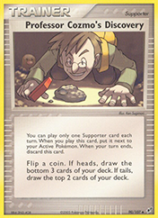 Professor Cozmo's Discovery EX Deoxys Pokemon Card