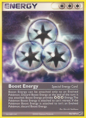 Boost Energy EX Deoxys Pokemon Card
