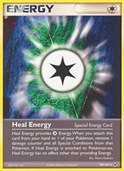 Heal Energy EX Deoxys Pokemon Card