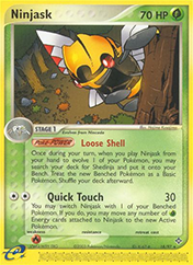 Ninjask EX Dragon Card List