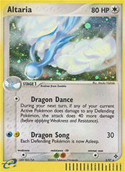 Altaria EX Dragon Card List