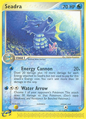 Seadra EX Dragon Pokemon Card