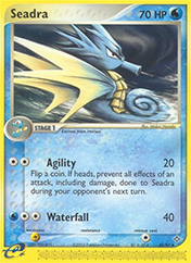 Seadra EX Dragon Pokemon Card