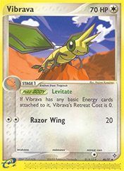 Vibrava EX Dragon Pokemon Card