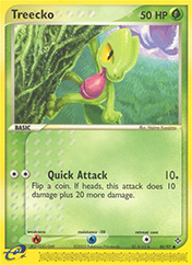 Treecko EX Dragon Pokemon Card