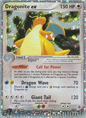 Dragonite ex EX Dragon Pokemon Card